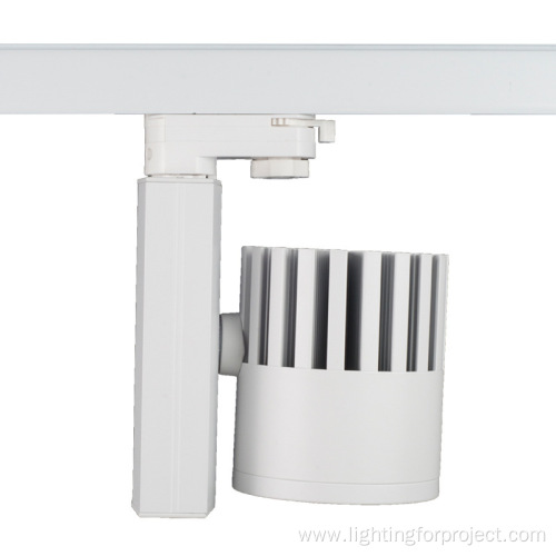 30W COB aluminum Ceiling Rail led tracklights